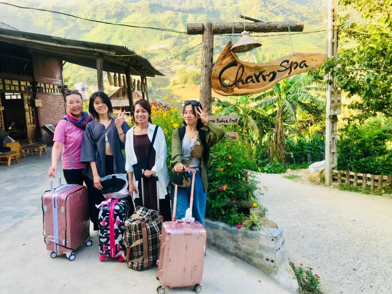 Charm Spa & Homestay Lao Tchay Extérieur photo