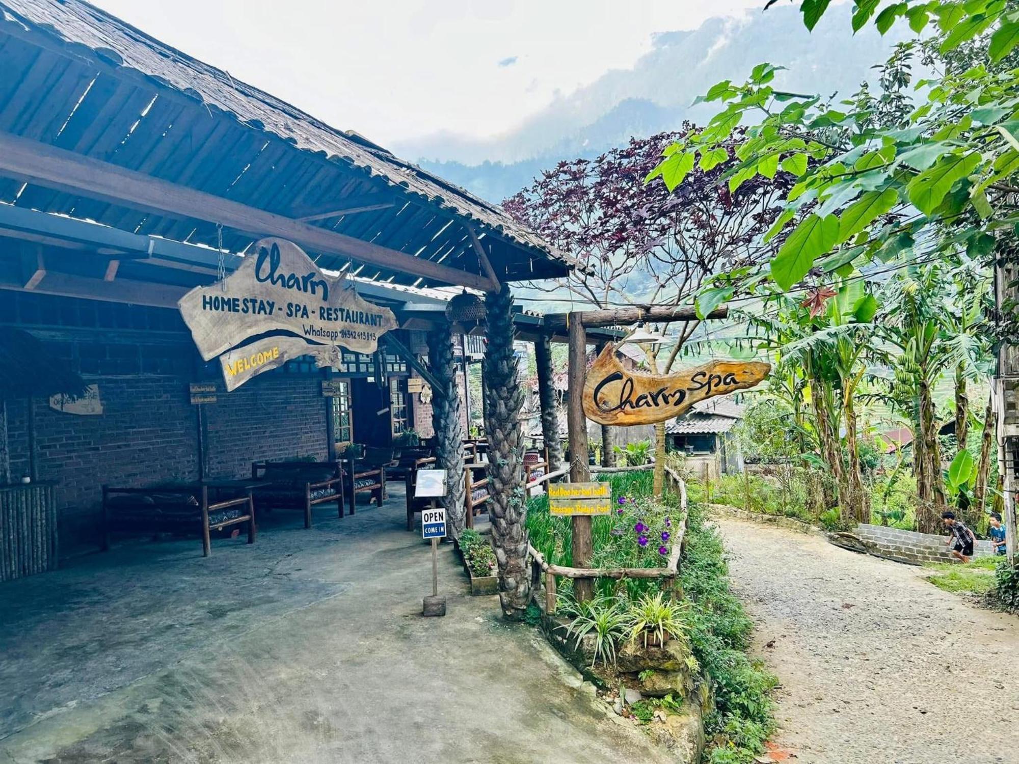 Charm Spa & Homestay Lao Tchay Extérieur photo